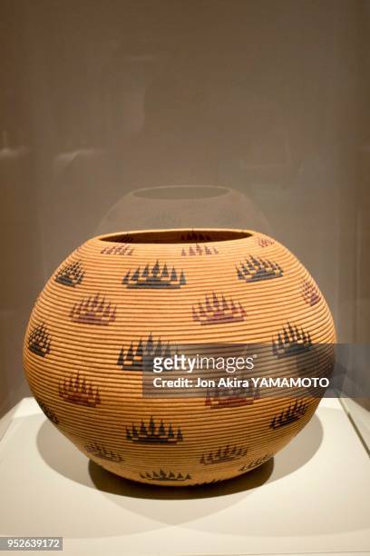 Louisa Keyser created this Basket Bowl in 1907, this piece is part of the Indigenous Beauty: Masterworks of American Indian Art on exhibit at the...