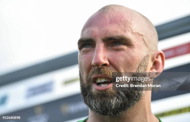 Galway , Ireland - 28 April 2018; John Muldoon of Connacht after the Guinness PRO14 Round 21 match between Connacht and Leinster at the Sportsground...