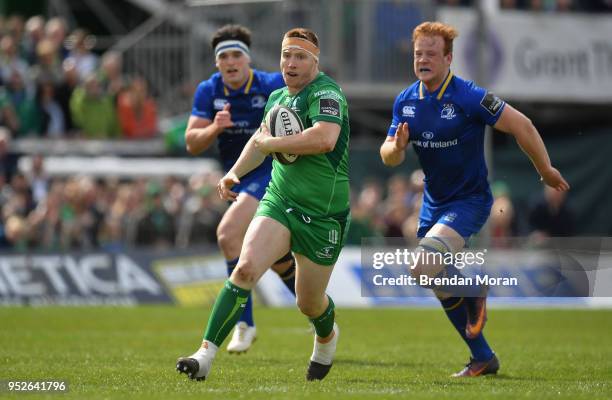 Galway , Ireland - 28 April 2018; Shane Delahunt of Connacht during the Guinness PRO14 Round 21 match between Connacht and Leinster at the...