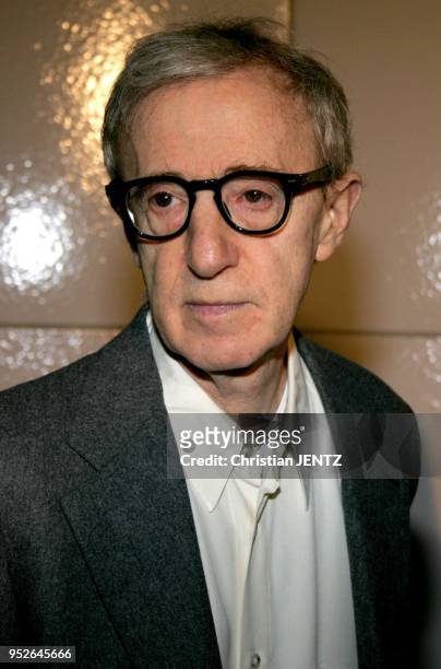 Los Angeles - Woody Allen attends the Los Angeles Premiere of "Match Point" held at the LACMA in Los Angeles, California, United States on December...