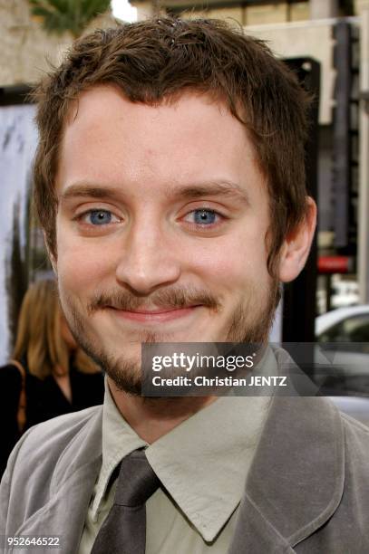 Hollywood - Elijah Wood attends the World Premiere of "Happy Feet" held at the Grauman's Chinese Theatre in Hollywood, California, on November 12,...