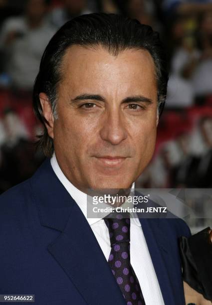 Andy Garcia attends the Los Angeles Premiere of "Ocean's 13" held at the Grauman's Chinese Theater in Hollywood, California, United States.
