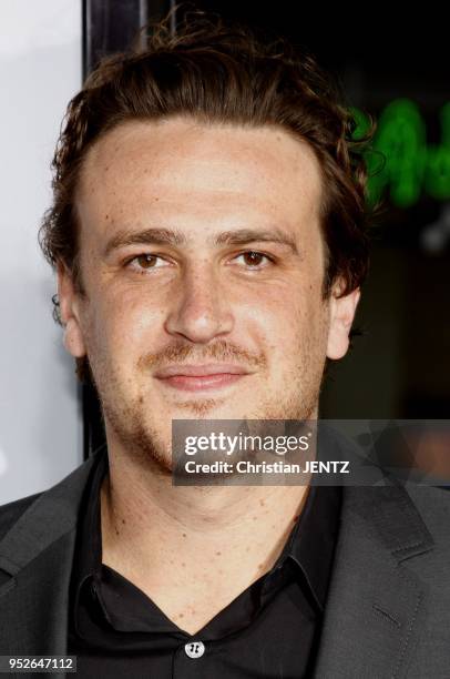 Jason Segel arrives to the World Premiere of "Forgetting Sarah Marshall" held at the Grauman's Chinese Theater in Hollywood, California, United...