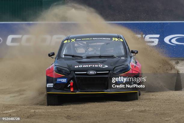 Joaquim SANTOS in Ford Focus of Bom Piso Racing Team in action during the World RX of Portugal 2018, at Montalegre International Circuit, on April...