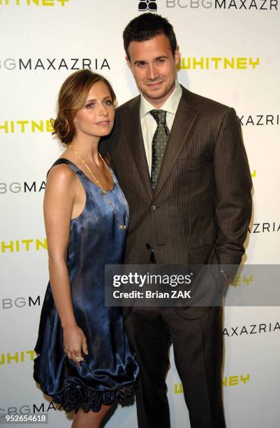 Sarah Michelle Gellar and Freddie Prinze Jr arrive to the Whitney Contemporaries hosts ART PARTY benefiting the Whitney Museum of American Art's...