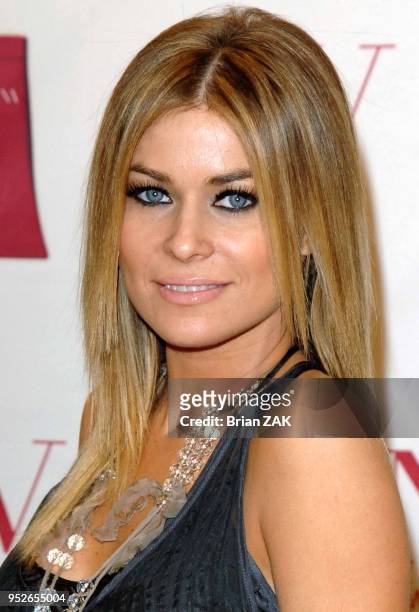 Carmen Electra promotes the newly released NV book, 'A Personal Guide to the NV Weight Loss Beauty Pill' by Dr Darren Burke held at GNC store 57th...