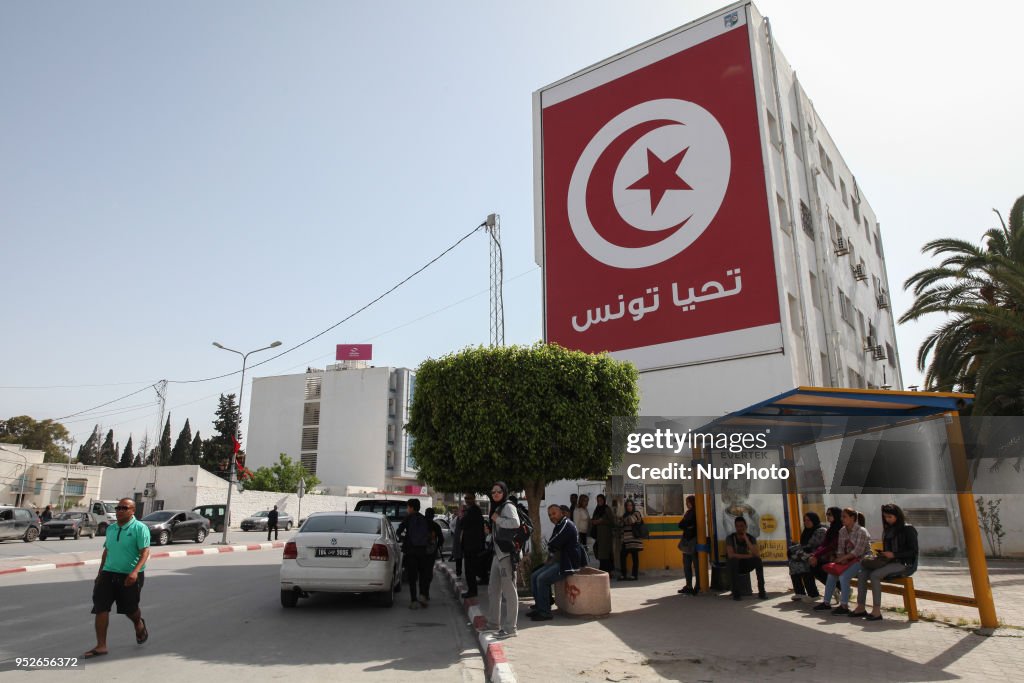 Political Parties Campaign In Tunisia