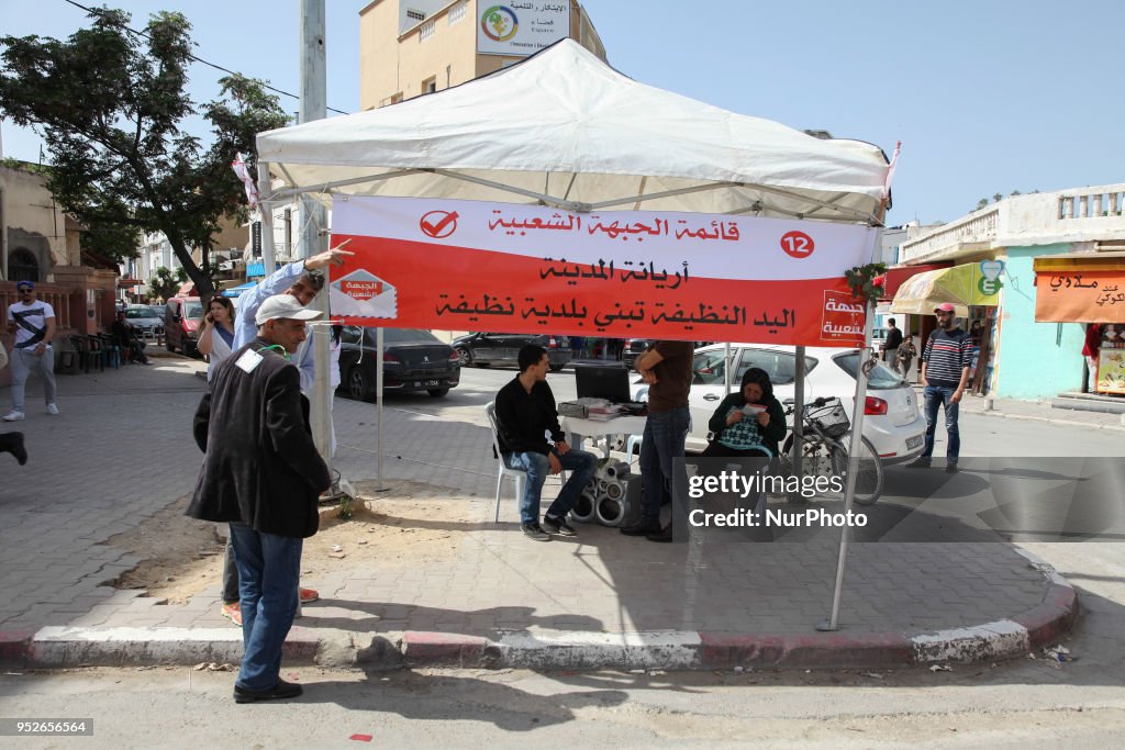 Political Parties Campaign In Tunisia
