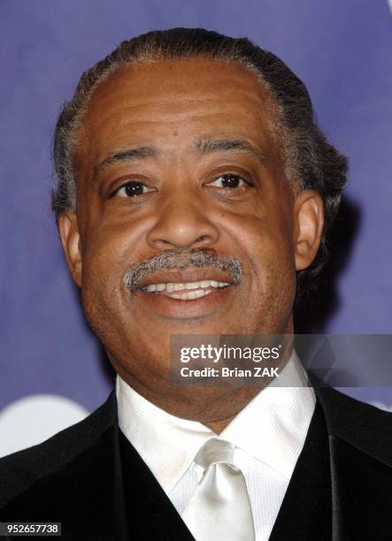 Al Sharpton in the press room at the 22nd annual Rock And Roll Hall of Fame Induction Ceremony held at the Waldorf Astoria Hotel, New York City BRIAN...