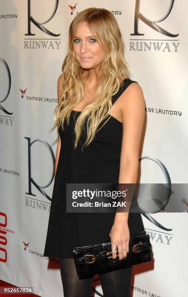 Ashlee Simpson arrives to Runway Lounge Opening Party held at Runway Lounge, New York City BRIAN ZAK.