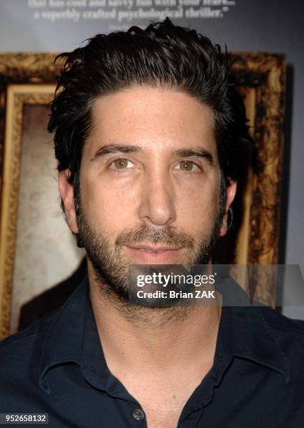 David Schwimmer attends a special screening of "Joshua" held at the Lighthouse Theatre, New York City BRIAN ZAK.