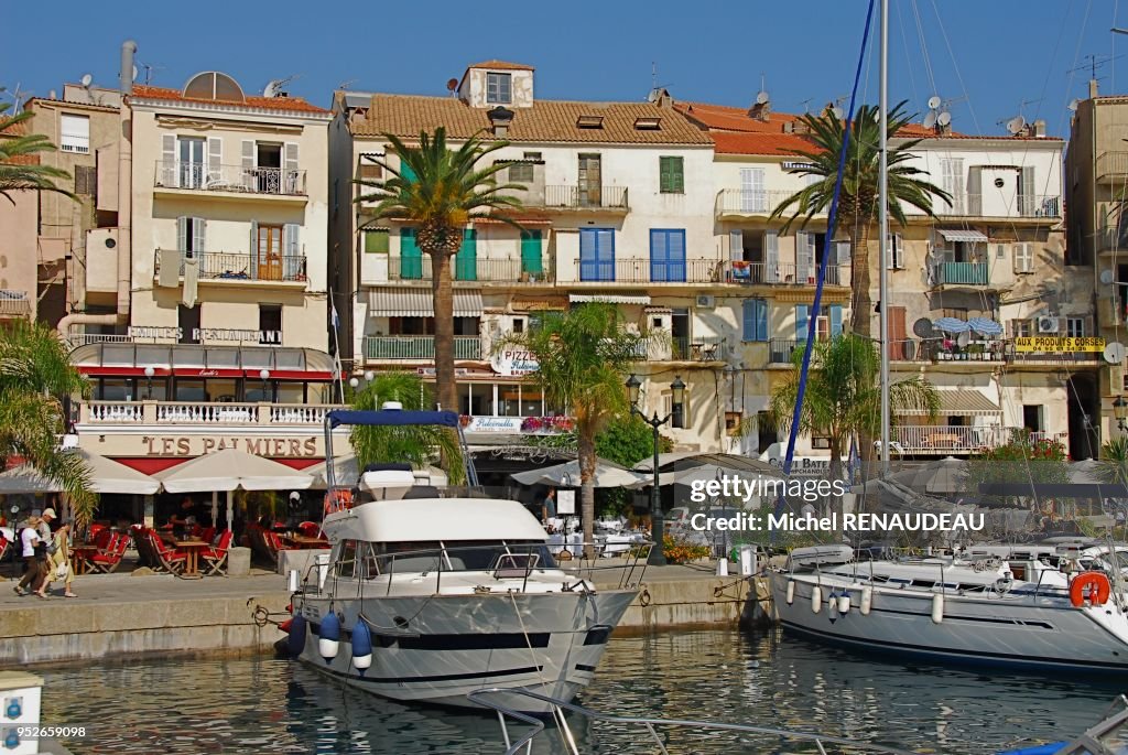 CALVI CITY, CORSICA, CORSE, FRANCE