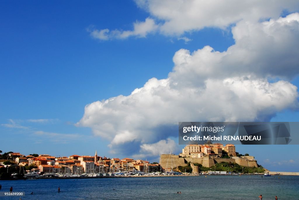 CALVI CITY, CORSICA, CORSE, FRANCE