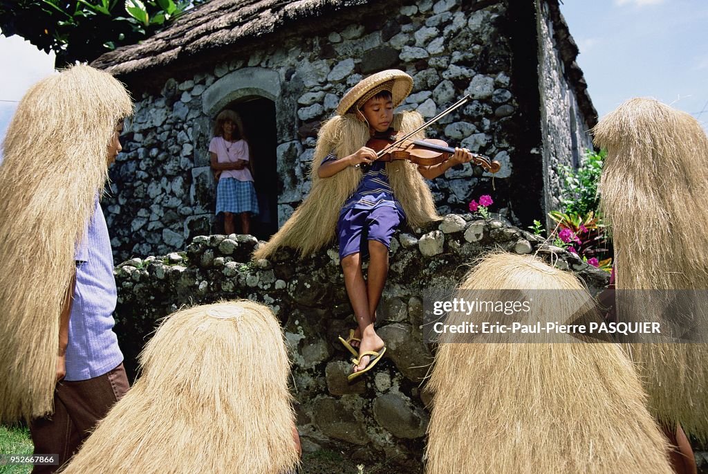 Ivatan Rituals The Ivavtan people on the remote Philippines island of Batanes wear ...