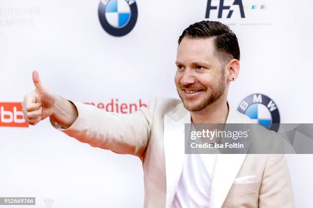 Director Marco Kreuzpaintner attends the Lola - German Film Award red carpet at Messe Berlin on April 27, 2018 in Berlin, Germany.