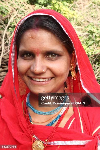 Femme indienne Radjasthan Inde.