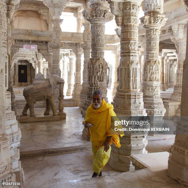 Temple jaïn d'Adinath, Ranakpur, Radjasthan Inde.