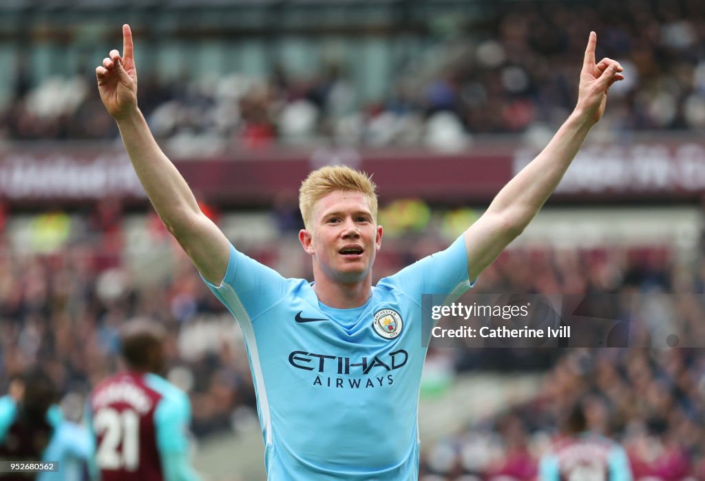 West Ham United v Manchester City - Premier League