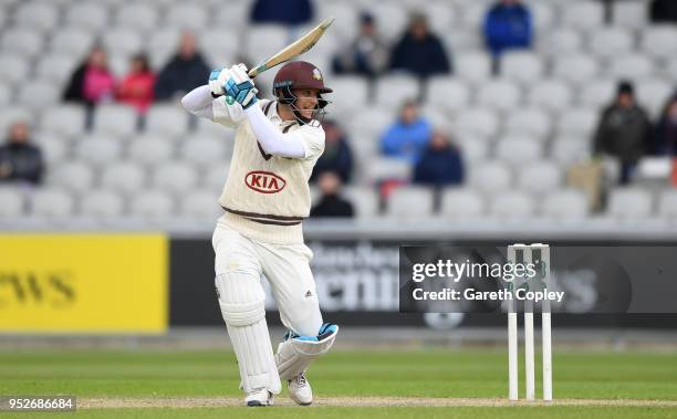 Scott Borthwick of Surrey during the Specsavers County Championship Division One match between Lancashire and Surrey at Old Trafford at Old Trafford...