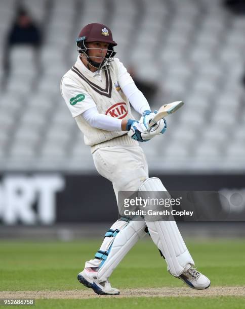 Scott Borthwick of Surrey during the Specsavers County Championship Division One match between Lancashire and Surrey at Old Trafford at Old Trafford...