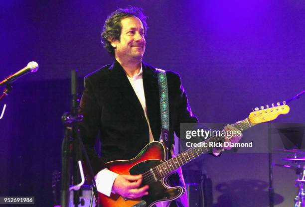 Josh Meyer of Suspicious Package performs during Mother Nature Network's White House Correspondents' Jam IV on April 27, 2018 at The Hamilton in...