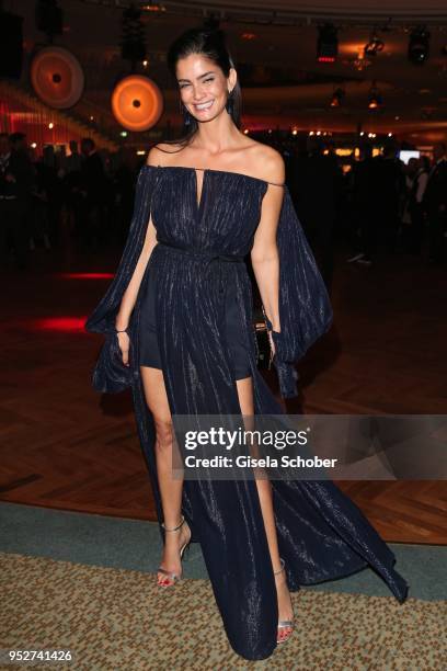 Shermine Shahrivar during the Lola - German Film Award Party at Palais am Funkturm on April 27, 2018 in Berlin, Germany.
