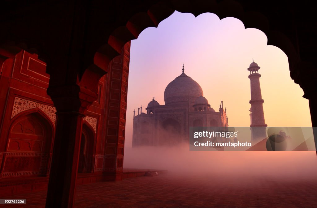 Taj mahal, Agra, India