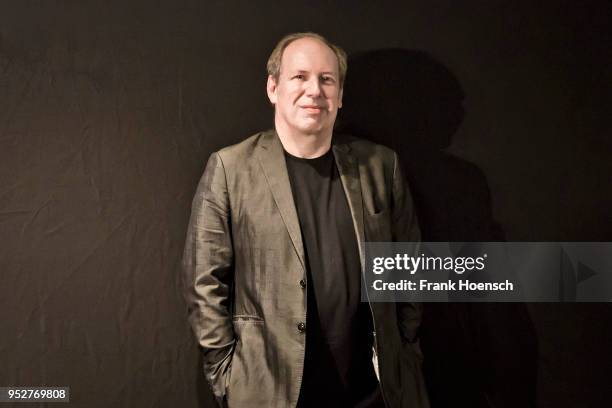 German composer, music producer and musician Hans Zimmer poses during a press conference about his show 'The World of Hans Zimmer' at the...