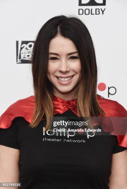 Actress Jillian Rose Reed attends the 2nd Annual Lollipop Superhero Walk benefiting the Lollipop Theater Network at Pan Pacific Park on April 29,...