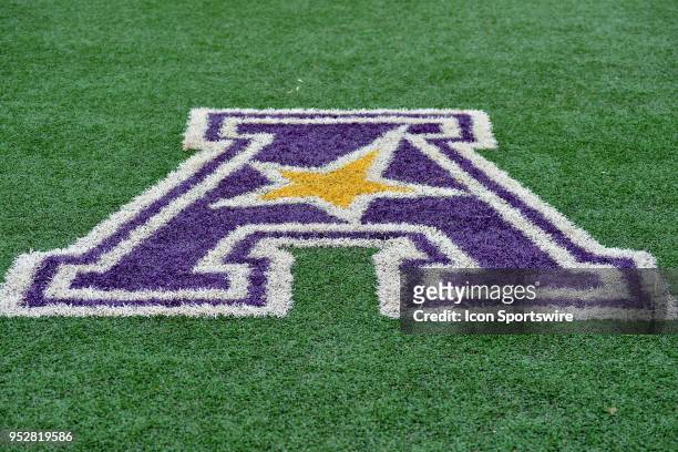 American Athletic Association logo during a game between the Houston Cougars and the East Carolina Pirates at Lewis Field at Clark LeClair Stadium in...