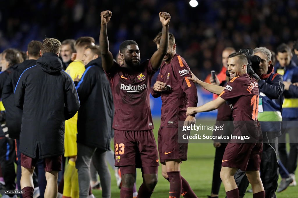 Deportivo la Coruna v FC Barcelona - La Liga Santander