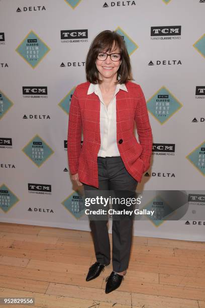 Actor Sally Field at the screening of 'Places in the Heart' during day 4 of the 2018 TCM Classic Film Festival on April 29, 2018 in Hollywood,...