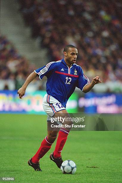 Thierry Henry of France in action during the International Friendly match against Portugal played at the Stade De France, in Paris, France. France...