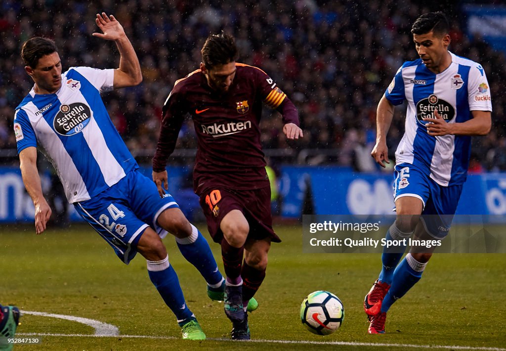 Deportivo La Coruna v Barcelona - La Liga