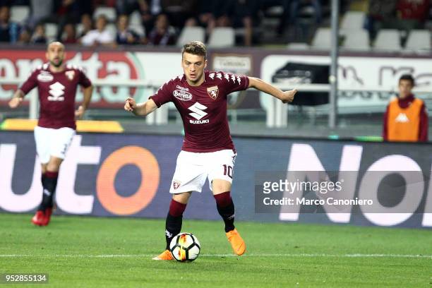 Adem Ljajic of Torino FC in action during the Serie A football match between Torino Fc and Ss Lazio. SS Lazio wins 1-0 over Torino Fc.