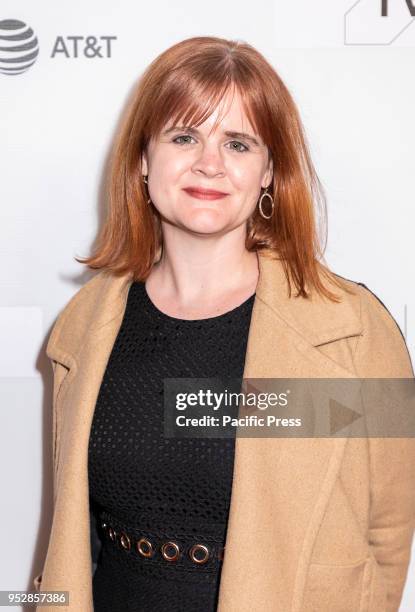 Summer Shelton attends the screening of 'Maine' during the 2018 Tribeca Film Festival at Cinepolis Chelsea, Manhattan.