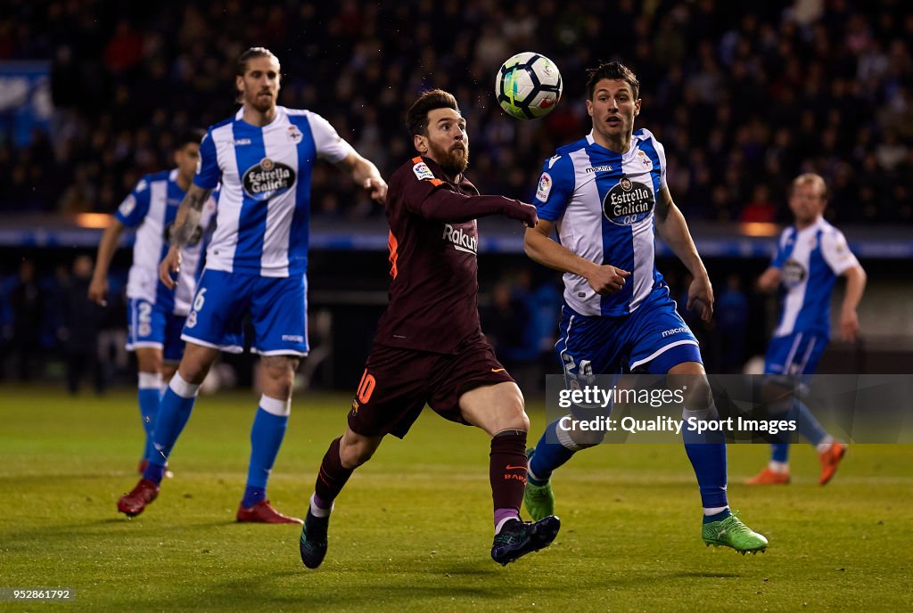 Deportivo La Coruna v Barcelona - La Liga