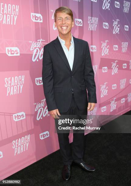 Jack McBrayer attends the For Your Consideration Red Carpet Event for TBS' Hipsters and O.G.'s at Steven J. Ross Theatre on the Warner Bros. Lot on...