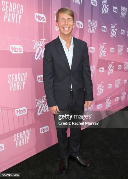 Jack McBrayer attends the For Your Consideration Red Carpet Event for TBS' Hipsters and O.G.'s at Steven J. Ross Theatre on the Warner Bros. Lot on...