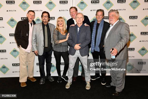 Actors Mark Metcalf, Stephen Bishop, Martha Smith, and James Widdoes, TCM & Filmstruck President, Content Experiences, Coleman Breland, and Tim...