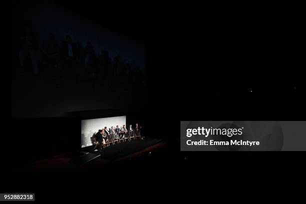 Host Ben Mankiewicz, Actors Mark Metcalf, Martha Smith, James Widdoes, Bruce McGill, Tim Matheson, Musician Stephen Bishop, Producer Sean Daniel and...