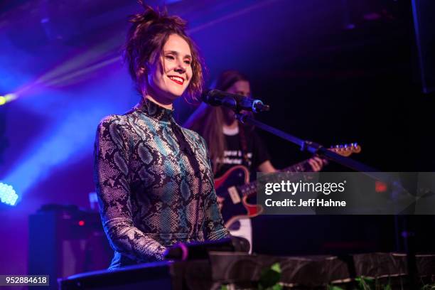 Singer Kate Nash performs at The Underground on April 29, 2018 in Charlotte, North Carolina.