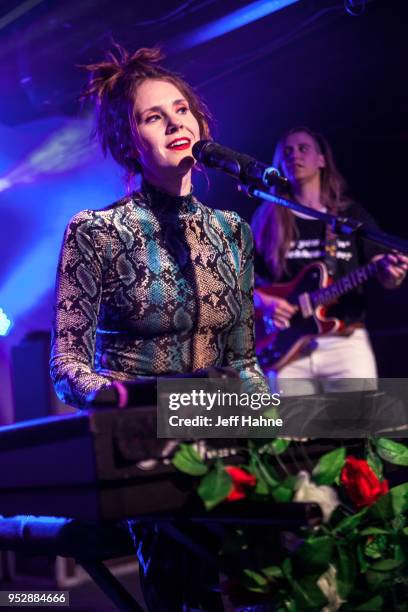 Singer Kate Nash performs at The Underground on April 29, 2018 in Charlotte, North Carolina.