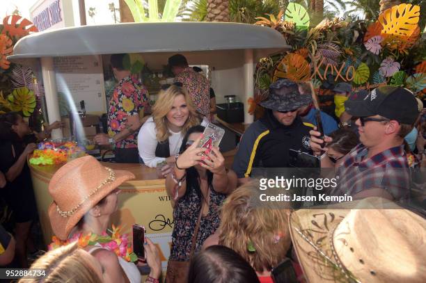 Trisha Yearwood launches her Summer In A Cup Aloha by Williams Sonoma during 2018 Stagecoach California's Country Music Festival at the Empire Polo...