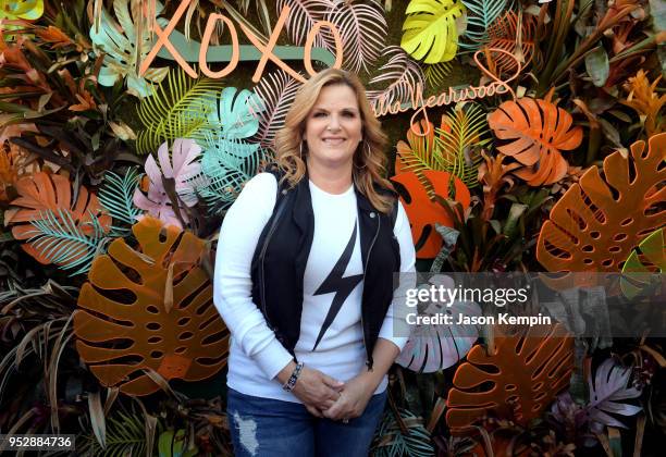 Trisha Yearwood launches her Summer In A Cup Aloha by Williams Sonoma during 2018 Stagecoach California's Country Music Festival at the Empire Polo...