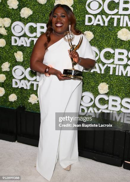 Sheryl Underwood attends the CBS Daytime Emmy After Party on April 29, 2018 in Pasadena, California.