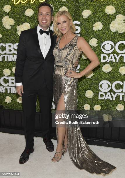 Actress Katherine Kelly Lang attends the CBS Daytime Emmy After Party at Pasadena Convention Center on April 29, 2018 in Pasadena, California.