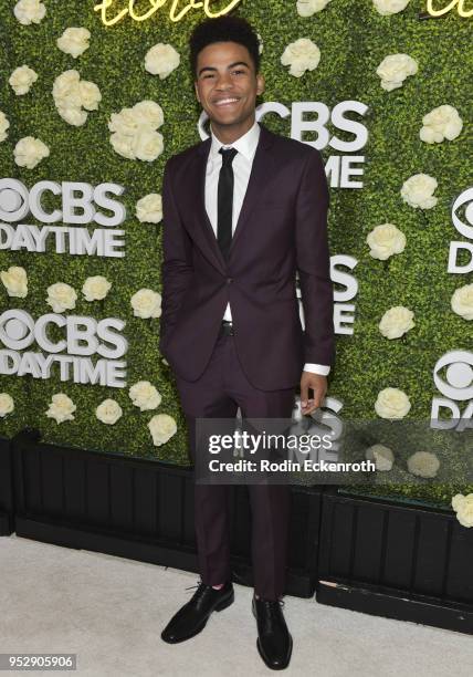 Actor Noah Alexander Gerry attends the CBS Daytime Emmy After Party at Pasadena Convention Center on April 29, 2018 in Pasadena, California.