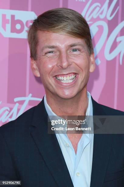 Actor/Moderator Jack McBrayer arrives at the TBS' FYC Event For "The Last O.G." And "Search Party" at Steven J. Ross Theatre on the Warner Bros. Lot...