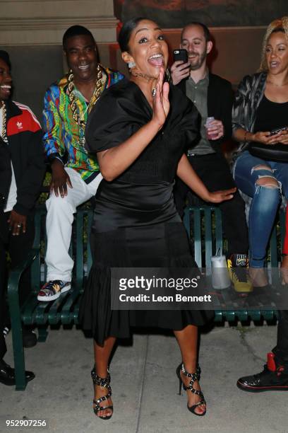 Actress Tiffany Haddish attends the after party during the TBS' FYC Event For "The Last O.G." And "Search Party" at Steven J. Ross Theatre on the...